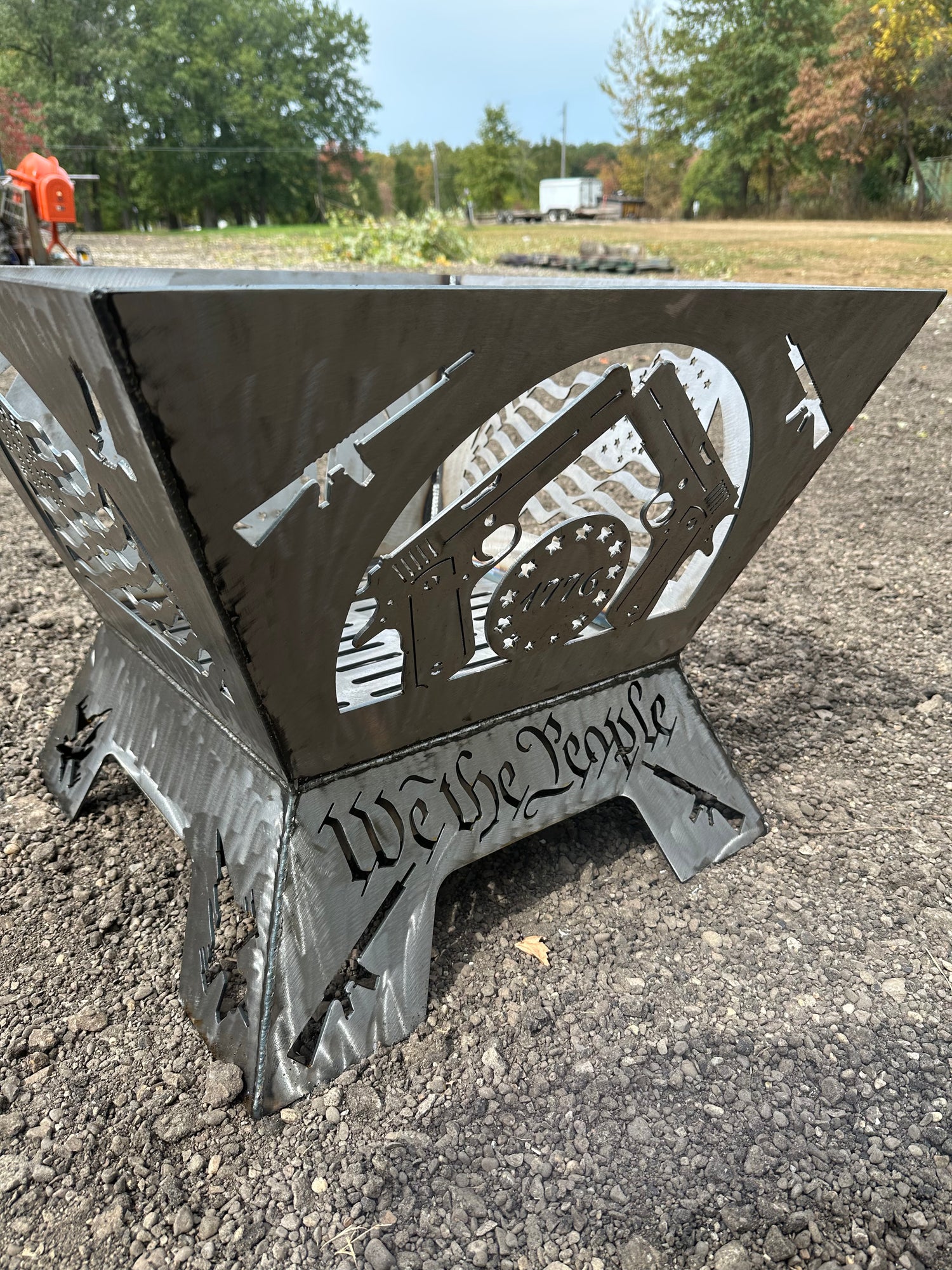 Fire Pits (welded, weld-it-yourself and collapsible)
