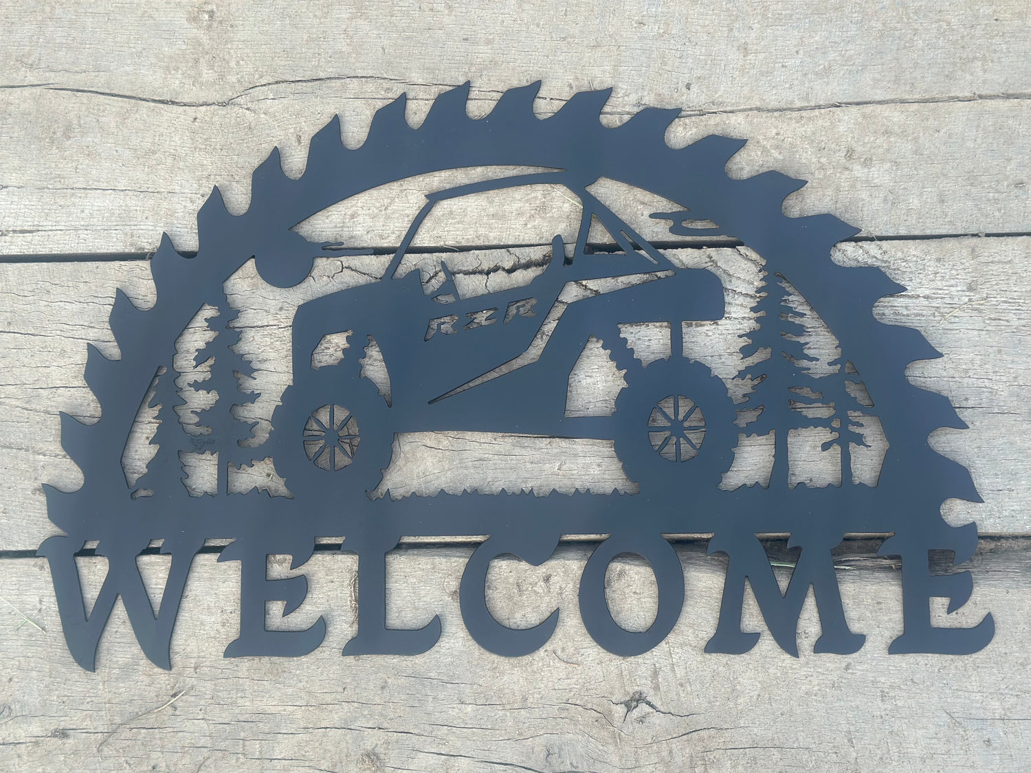 CNC Cut Metal Signs