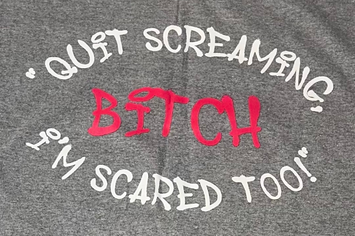 LmB “quit screaming” tee