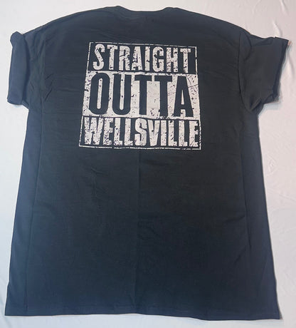 LmB “Straight Outta Wellsville” - Tee - Blk