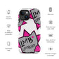 LmB logo - pink- Tough Case for iPhone®